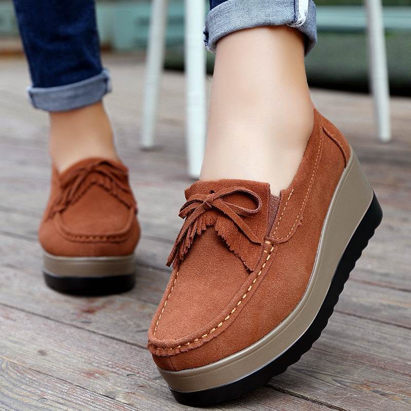 Spring And Summer Leisure Wedge Platform Shoes - Millivan supplies