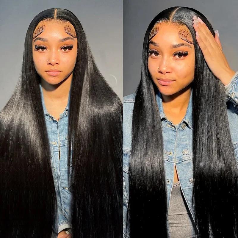 Women's Christmas Halloween Long 13x4 HD Lace Front Wig - Adult Costume Hair