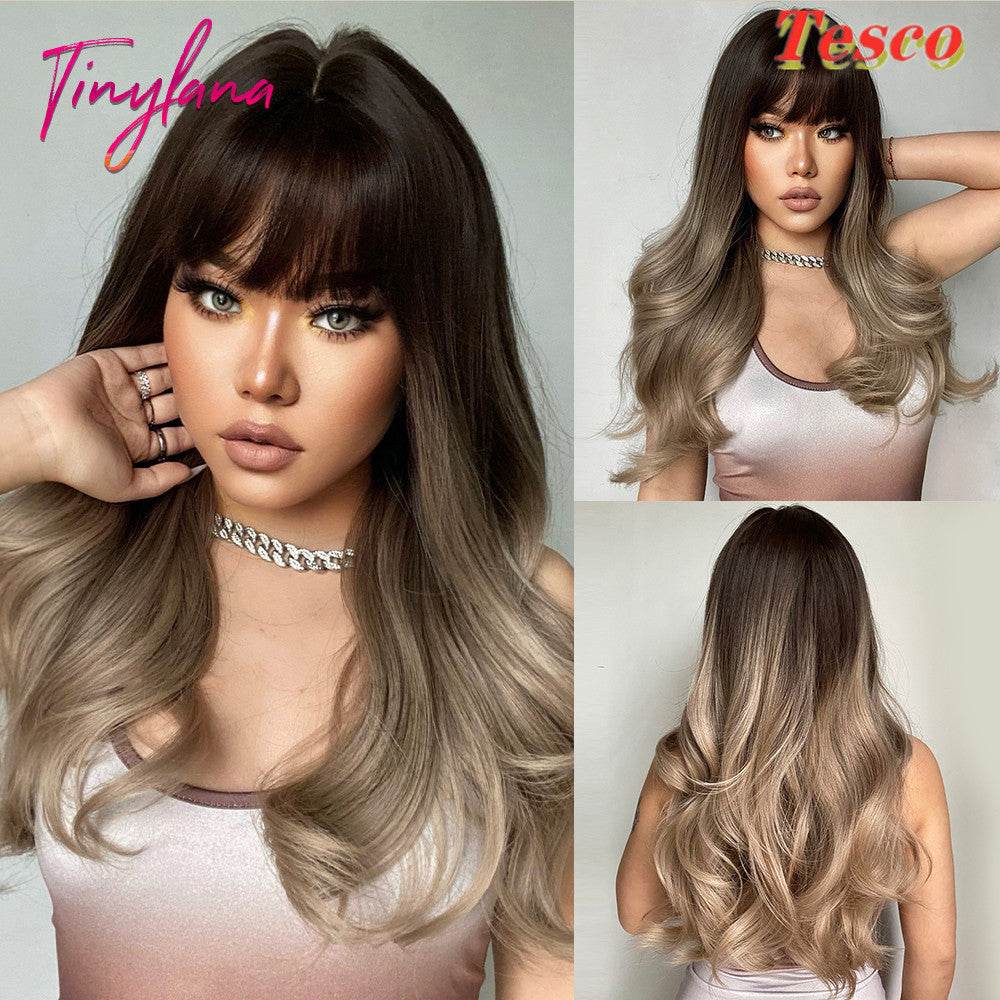 Women Wear Wavy Wigs - Millivan supplies