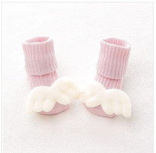 Baby Socks - Infant Pink Love Design Multiple Sizes