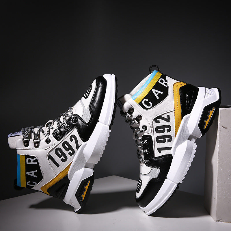 Versatile Air Force High Top Sneakers - Anti-Skid Athletic Shoes