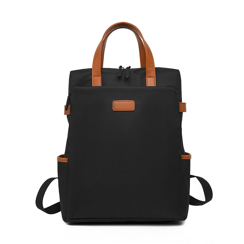 Oxford Cloth Large-capacity Clashing Color Lightweight Computer Bag