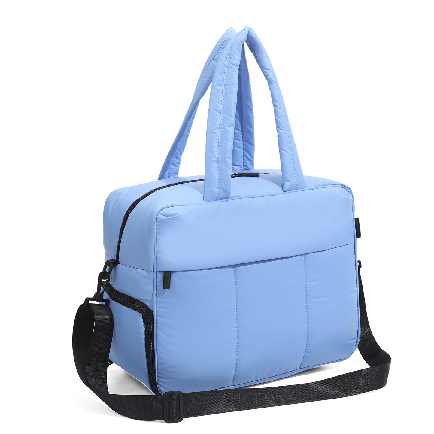 Down Winter Travel Duffle Bag - Women's Sports Gym Yoga Weekender with Shoe Compartment