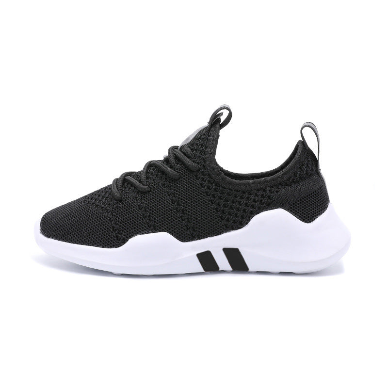 Unisex Children's Sports Shoes - Breathable Fly Woven Athletic Footwear