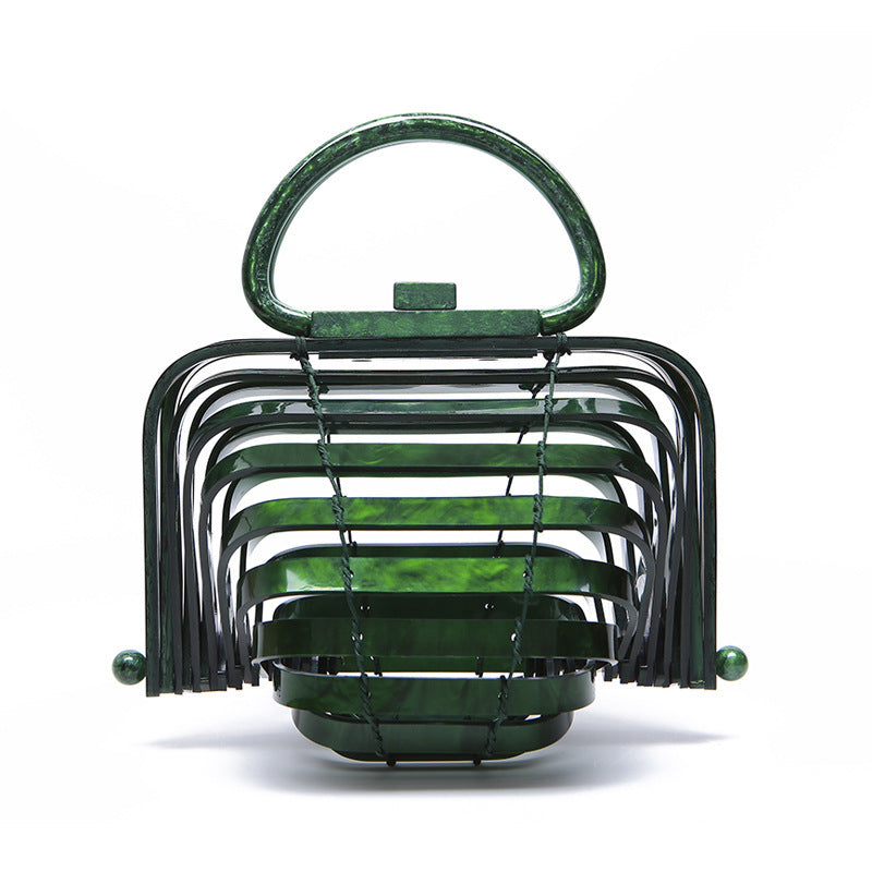 Acrylic hollow handbag