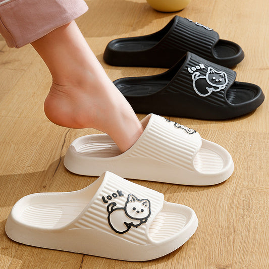 Women's Non-Slip Home Sandals - Adult Anti-Odor Indoor Slippers