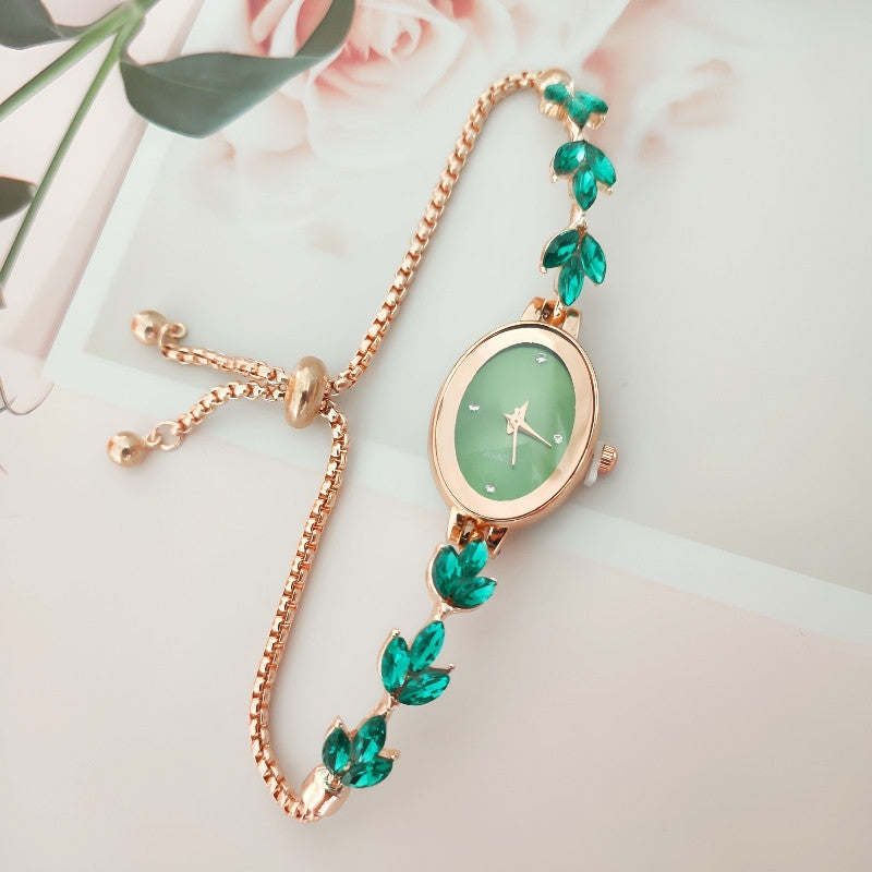 Wheat Diamond Women's Watch - Free Adjustment
