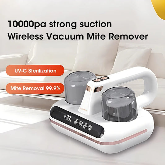 Mattress Vacuum Mite Remover - Cordless UV Sterilizer 100W