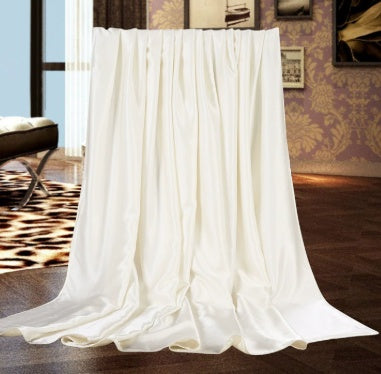 Silk Bed Sheet Fitted Sheet Four-piece Set Nordic Style