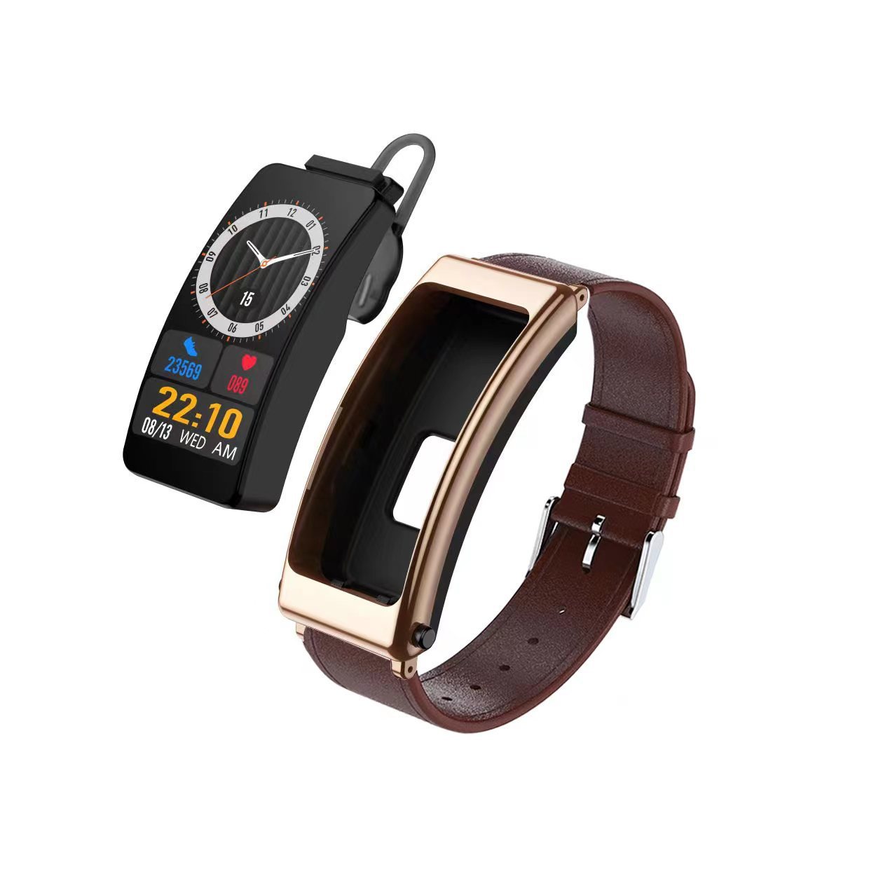Diamond Fashion Steel Smart Watch - Waterproof