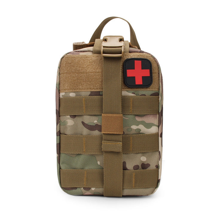 Tactical Medical Kit Waist Bag - Waterproof Camping Pouch CP Camouflage