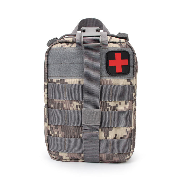 Tactical Medical Kit Waist Bag - Waterproof Camping Pouch CP Camouflage
