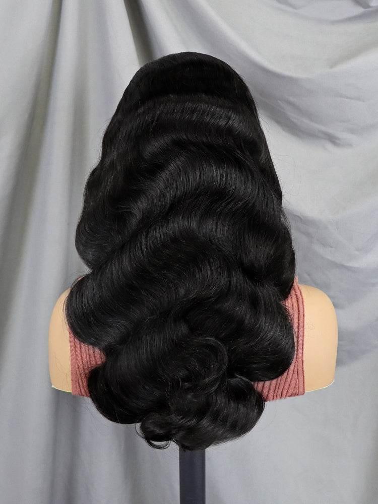 6x4 Density Virgin Human Hair Wigs For Black Women Vietnamese Raw Hair Transparent Lace Front Pre-Plucked Bleached Knots - Millivan supplies