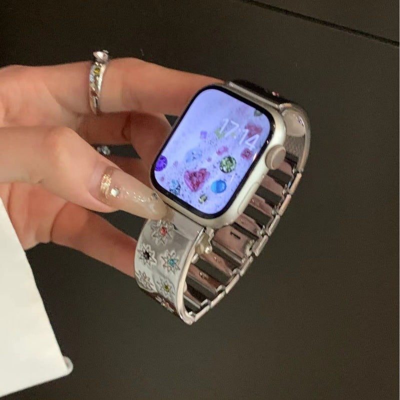 Asterism Crystal Apple Watch Strap - Metal Bracelet