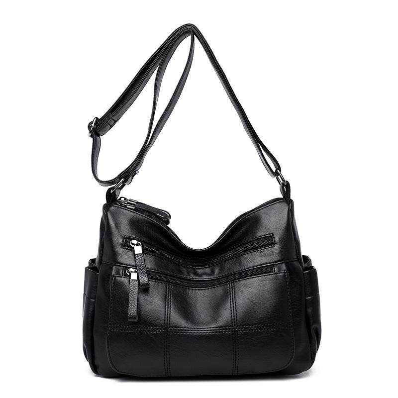 Women's Shoulder Leather Mother Bag Soft - Millivan supplies