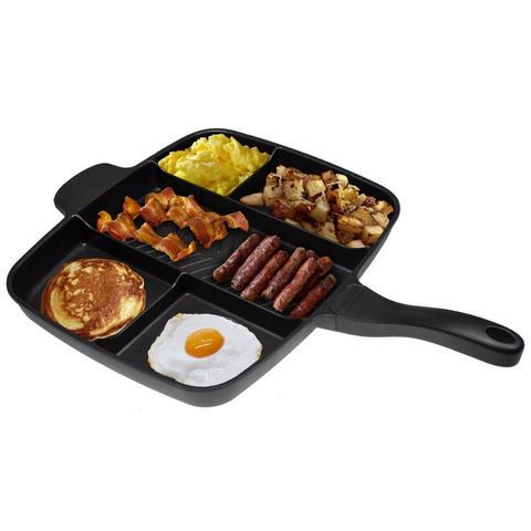 Master Pan 5 in 1 - Multifunctional Frying Pan Bakeware Aluminum Non-Stick 38×56CM