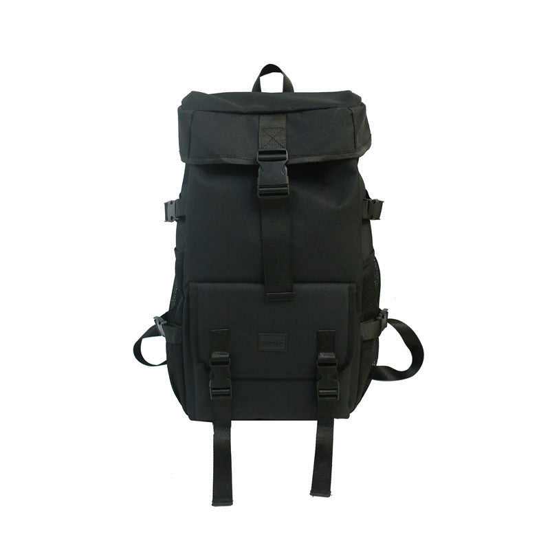 Black Large Capacity Travel Tooling Backpack