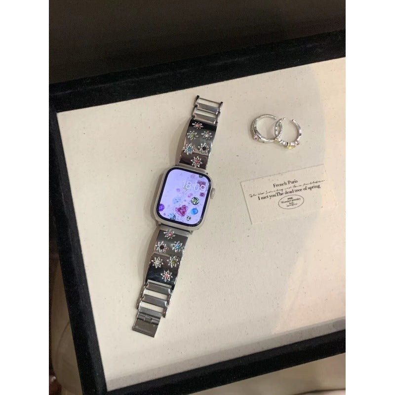 Asterism Crystal Apple Watch Strap - Metal Bracelet