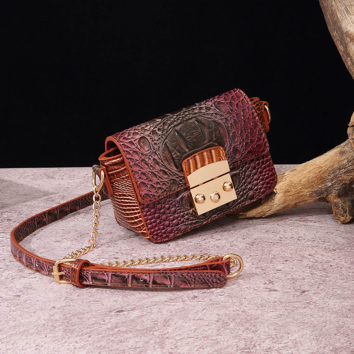 Crossbody One Shoulder Retro Women's Bag Multi-color - Millivan supplies
