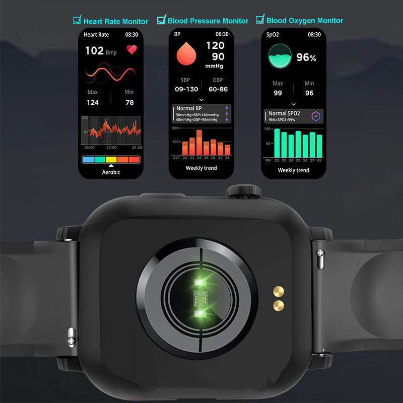 Bluetooth Sports Smartwatch - Health Monitor