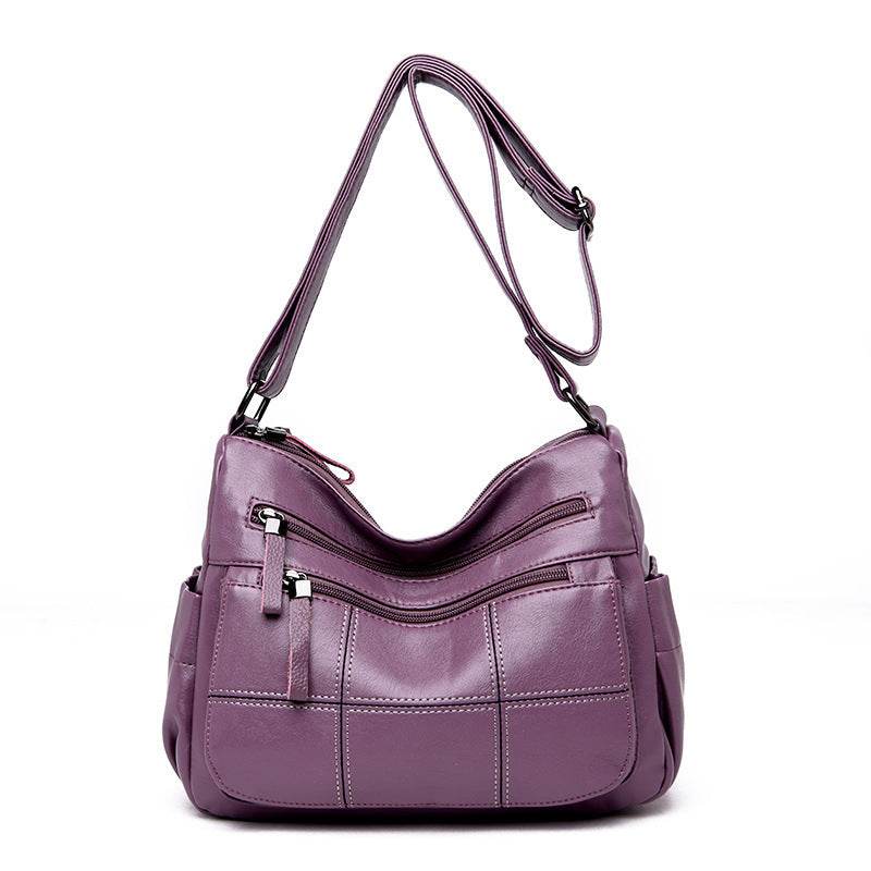 Women's Shoulder Leather Mother Bag Soft - Millivan supplies