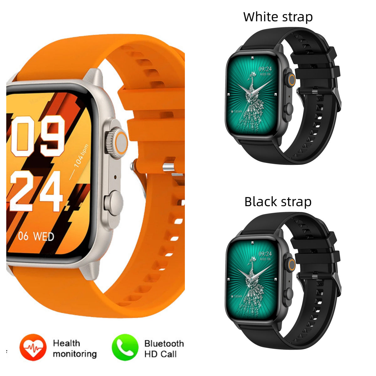 Multifunctional Bluetooth Call Smartwatch - Health Monitor