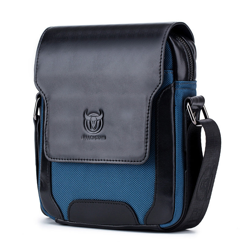 Professional Diagonal Business Leather Bag - Premium Shoulder Bag