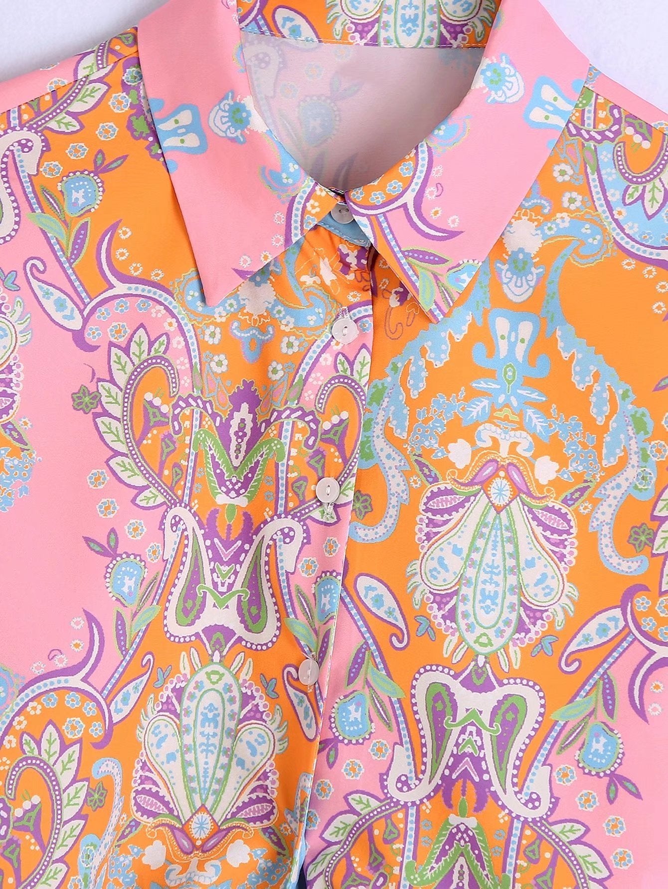 Women's Fashion Stretch Elastic Waist Printed Casual Shorts