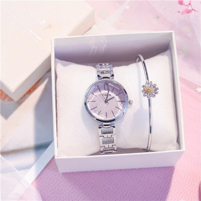 Korean Style Women's Watch - Simple Small Dial