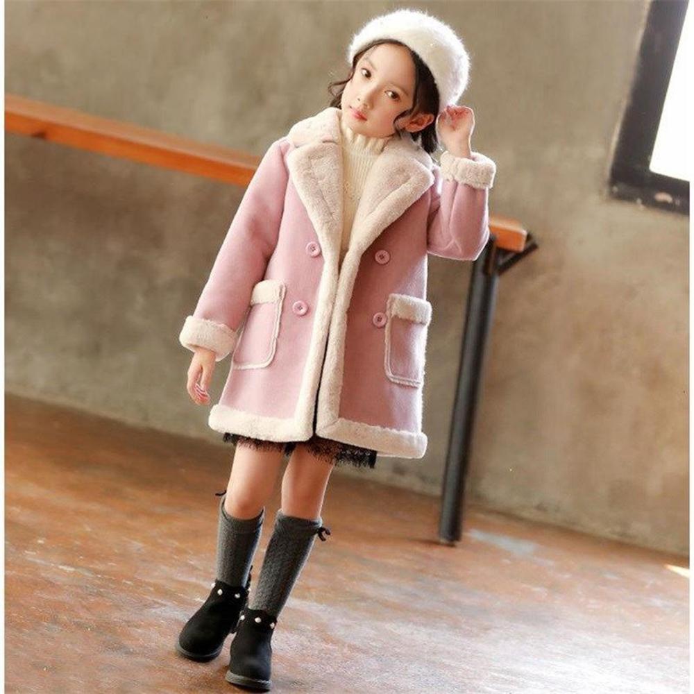 Winter Children's Clothing - Blue Color Multiple Sizes Kids Girls