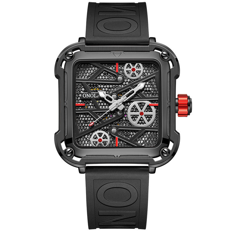 ONOLA Men's Hollow Automatic Watch - 44mm Luxury