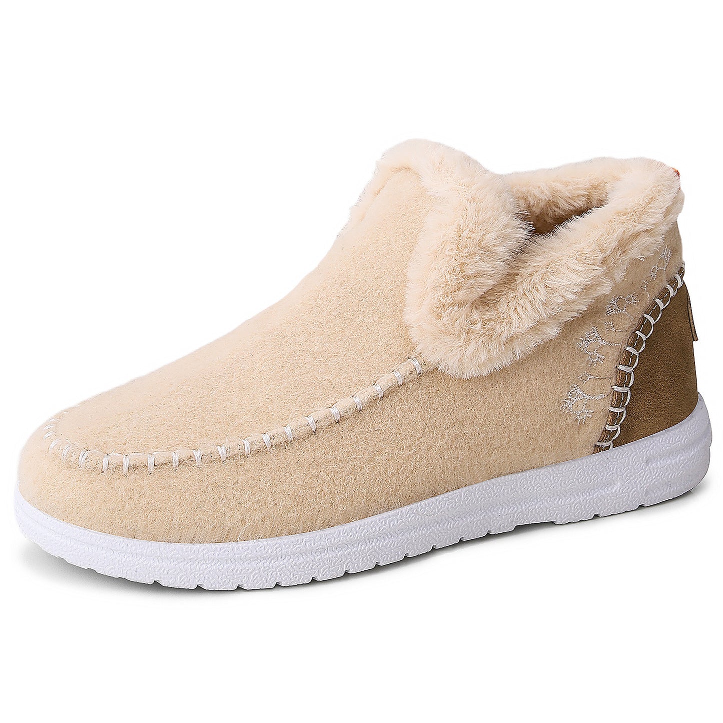 Cold-proof Female Lightweight Simple Cotton Boots - Warm Winter Footwear