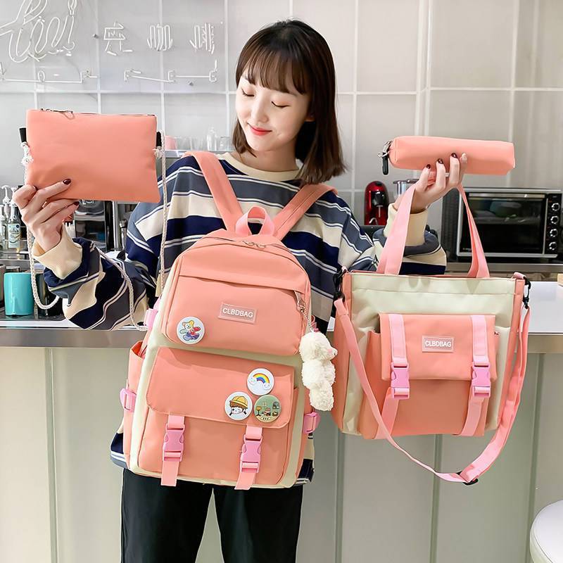 Little And Cute Girl's Backpack For Grades Three To Five And Six