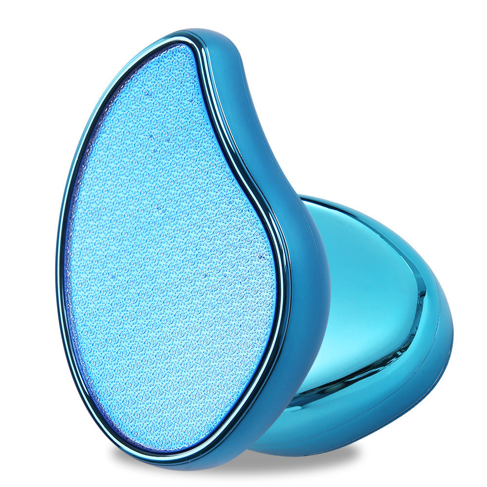 Frosted Foot File Nano Glass Peeling Foot Grinder - Cloud & Pointed Mango Glass ABS 10 Colors