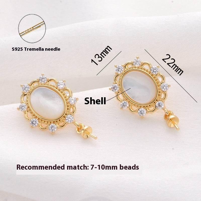 S925 Silver Pearl Stud Earrings - Millivan supplies