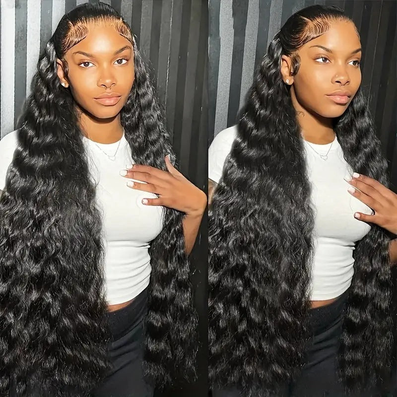 Women's Small Curly Wig - Black Long Curly Hair High Temperature Silk Fiber