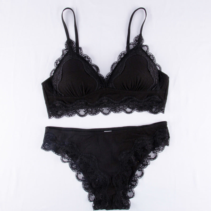 Women's Lace Undergarment Set - Comfortable Support Set