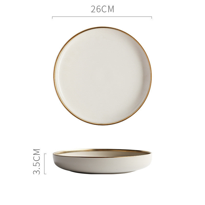 Nordic Porcelain Tea Bowl Set - Celadon Solid Color