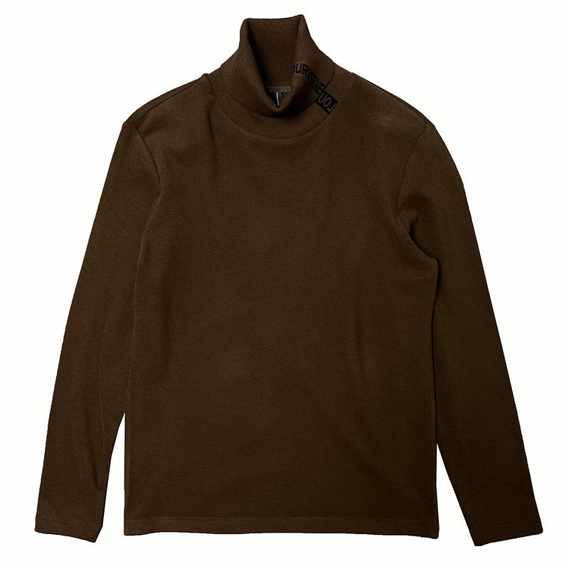 Double-sided Dralon High Lapel Underwear Blouse Autumn And Winter