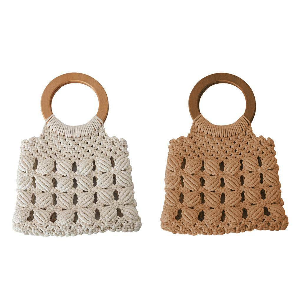 Fashion cotton rope straw women bags - Millivan supplies