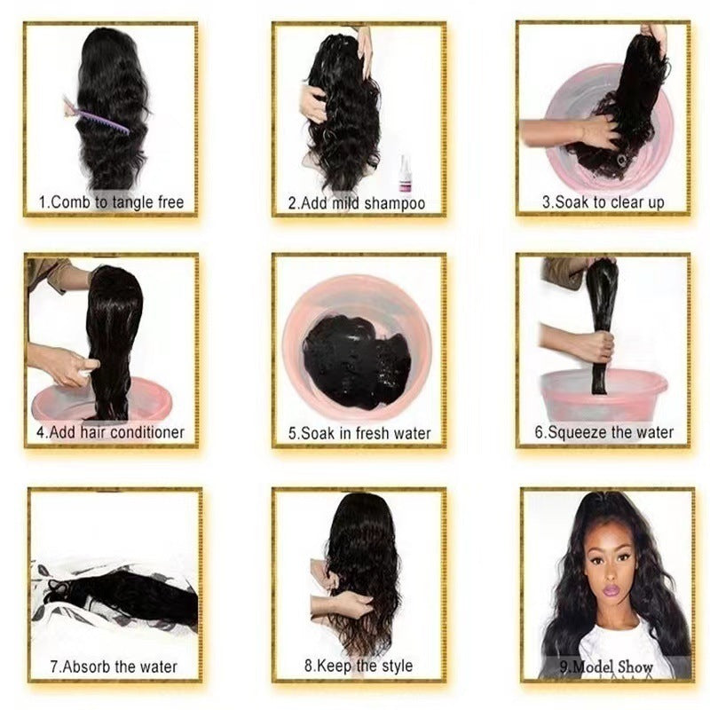 Adult Women's Lace Front Synthetic Wig - European Style Light Gold