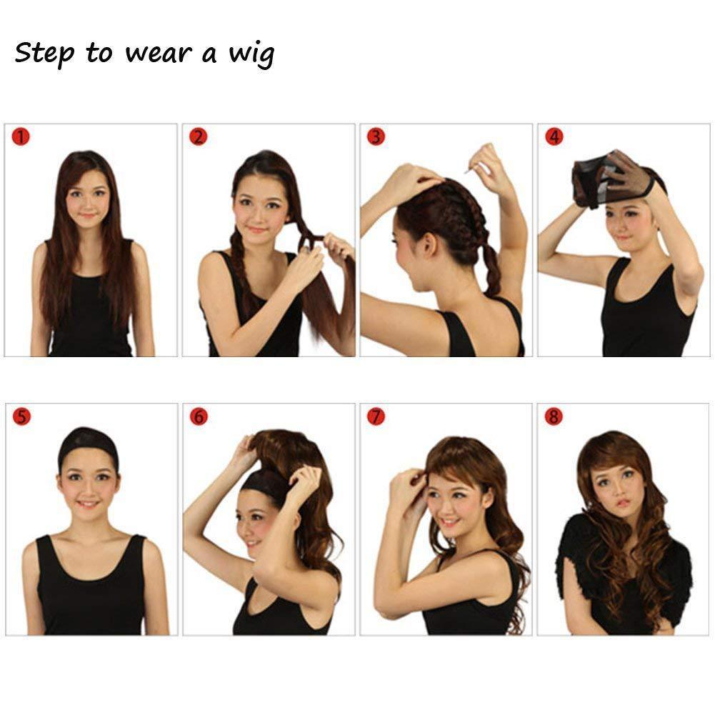 Women's Short Hair Chemical Fiber Wig - Black European American Fashion Style