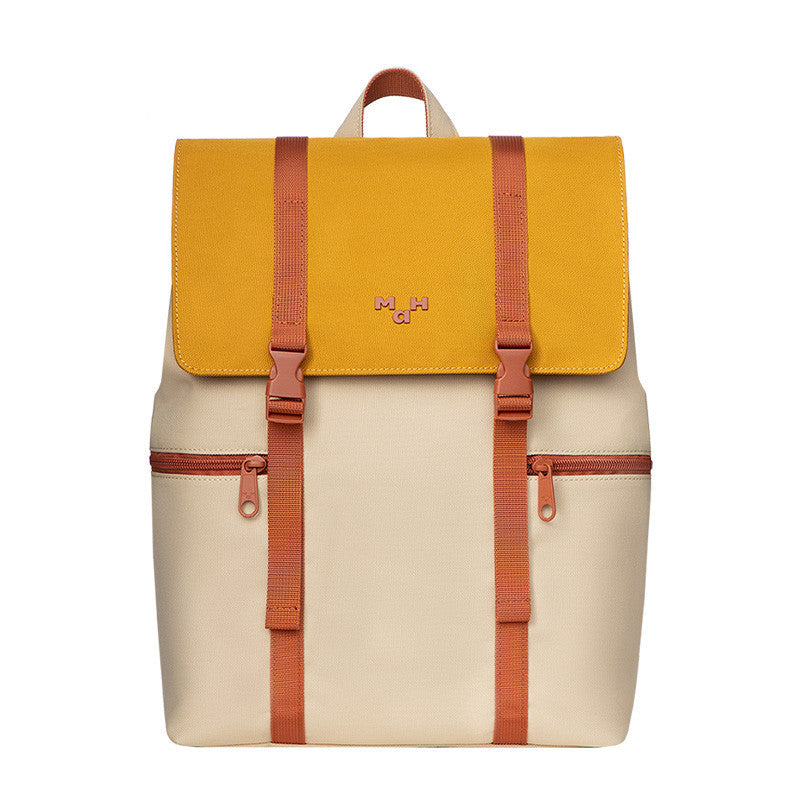 Men's And Women's Fashion Contrast Color Backpack
