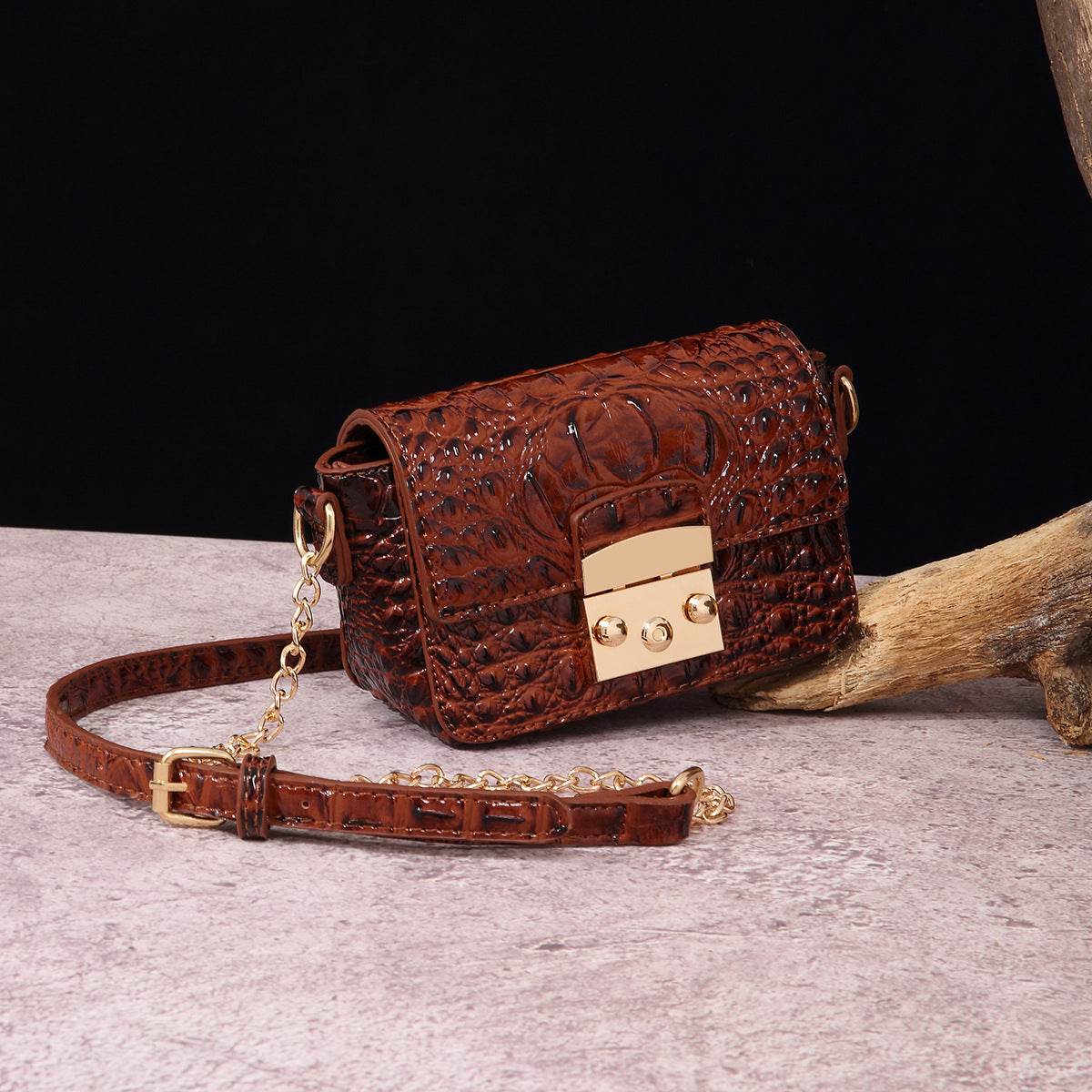 Crossbody One Shoulder Retro Women's Bag Multi-color - Millivan supplies