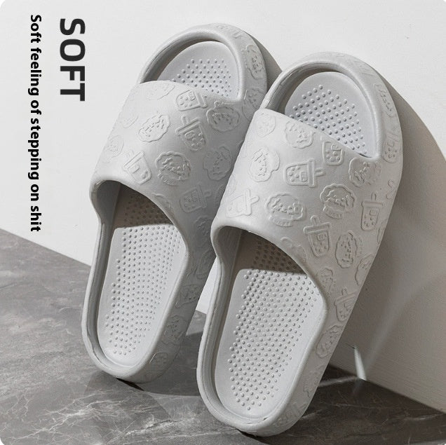 Women's Non-Slip Home Sandals - Adult Anti-Odor Indoor Slippers