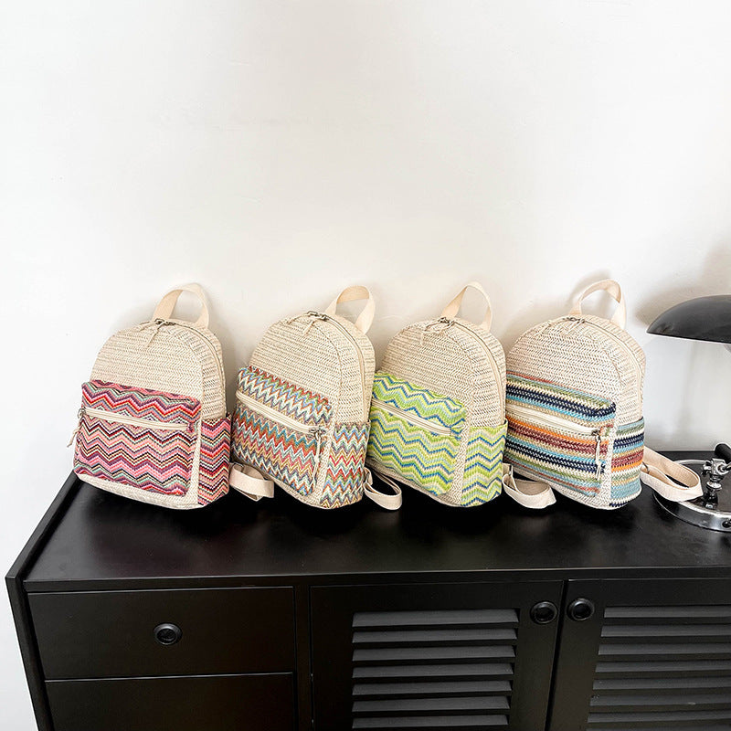 Women's Ethnic Style Printed Backpack