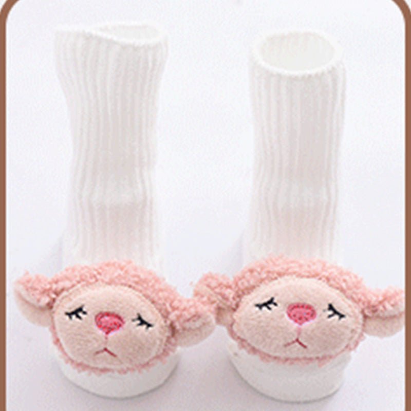 Baby Socks - Infant Pink Love Design Multiple Sizes