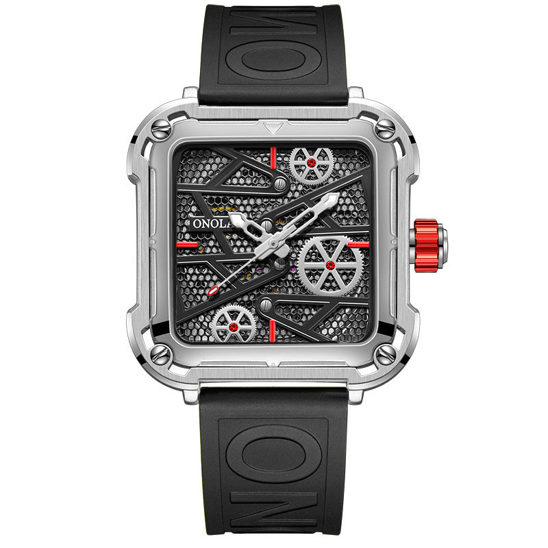 ONOLA Men's Hollow Automatic Watch - 44mm Luxury