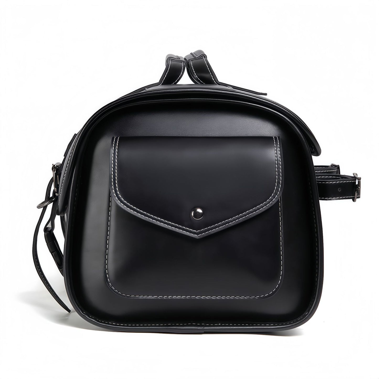 Motorcycle Side Bag with Coded Lock - Dark Punk Style
