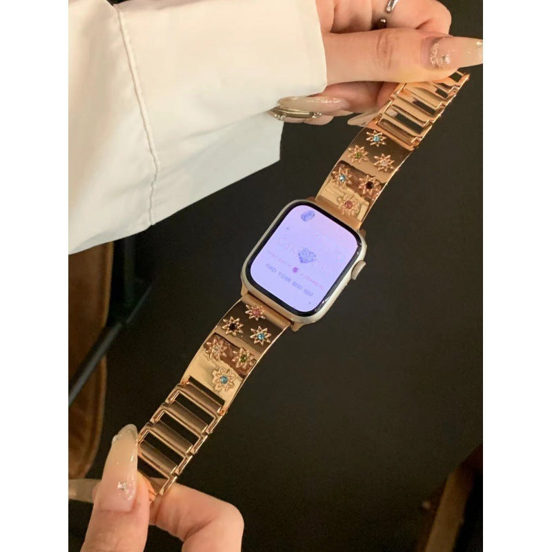 Asterism Crystal Apple Watch Strap - Metal Bracelet
